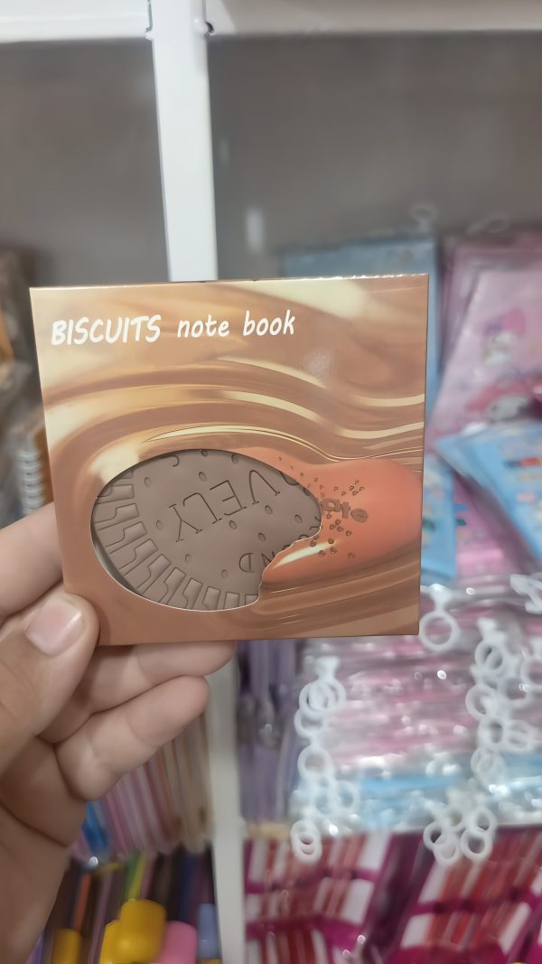 Biscuit Shaped Portable Notebooks