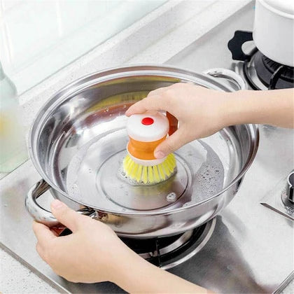 Mini Dish Cleaning Brush – Oil-Resistant Scrubber Tool