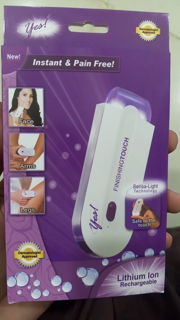 Facial & Body Hair Remover – Painless & Portable