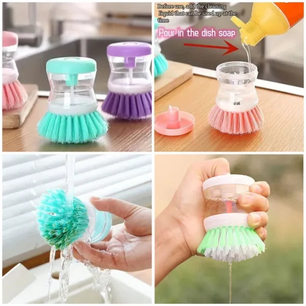 Mini Dish Cleaning Brush – Oil-Resistant Scrubber Tool